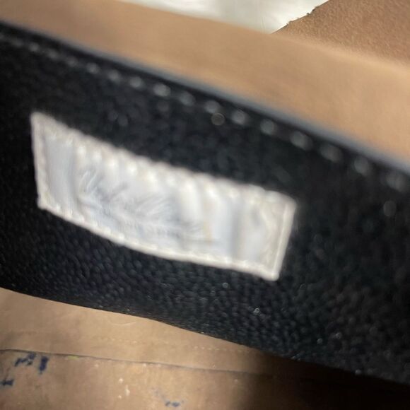 Un billion leopard print and black leather tote bag with gold tone hardwares - Picture 10 of 11